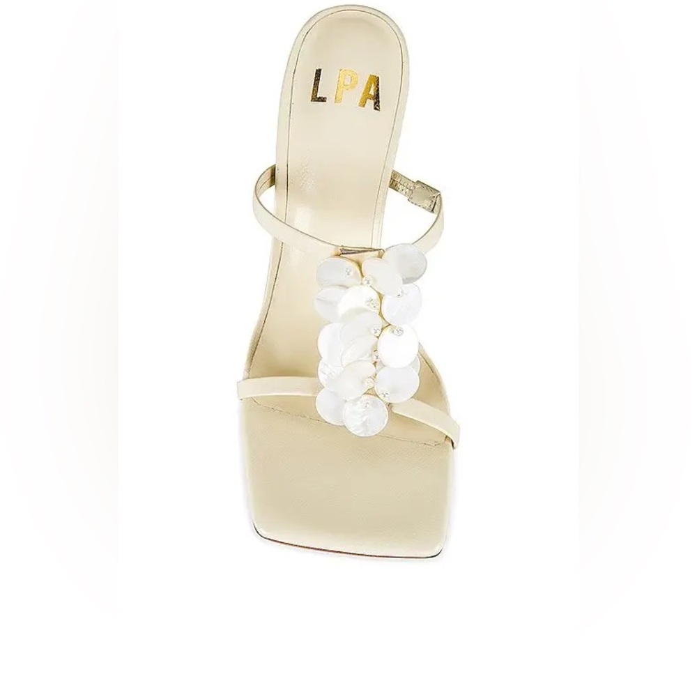LPA Ivory Heeled Sandal